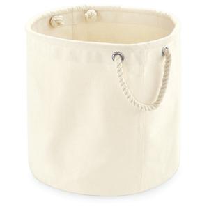 Stevige canvas cadeau/opbergzak - 40 x 40 cm - beige - Katoenen opbergzakken - Cadeauzak - 50 liter