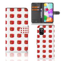 Samsung Galaxy A41 | Book Cover | Paprika Red