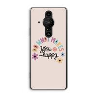 Happy days: Sony Xperia Pro-I Transparant Hoesje