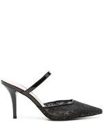 PINKO mules Lucy 90 mm - Noir