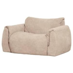 WOOOD Baggy Loveseat - Geweven Chenille - Zand - 81x138x101