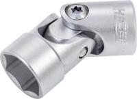 HAZET Scharnierende dopsleutel 880G-15 · 3/8 inch (10 mm) vierkant hol · Buiten-zeskant-tractieprofiel · SW 15 mm