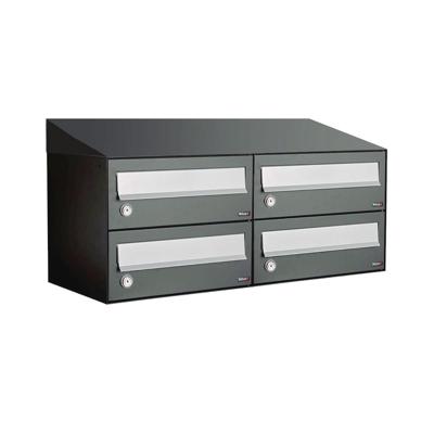 Allux Hive Set 2-Breed, 2-Hoog Met Dak Antraciet - 40030065_2x2d