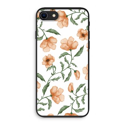 Peachy flowers: iPhone 8 Biologisch afbreekbaar hoesje