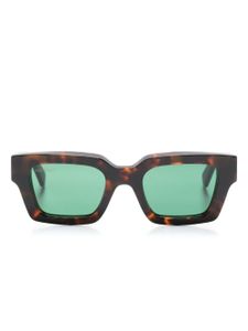 Off-White Eyewear lunettes de soleil Virgil à monture carrée - Marron