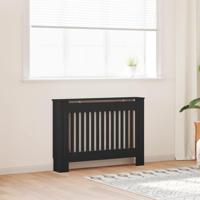 Radiatorombouw 112x19x81,5 cm MDF zwart