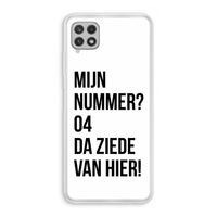 Da ziede van hier: Samsung Galaxy A22 4G Transparant Hoesje