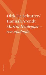 Martin Heidegger - een apologie (Paperback)