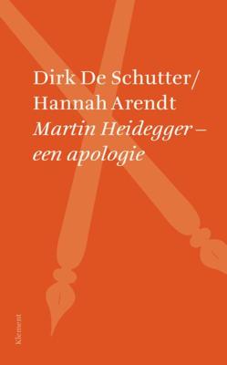 Martin Heidegger - een apologie (Paperback)