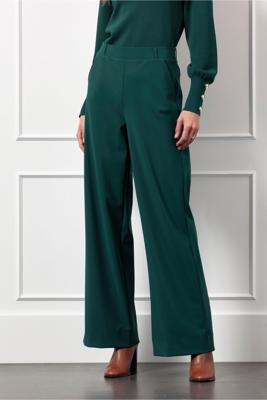 Studio Anneloes Lexie Bonded Trousers 13167 Broek 7800 Bottle Green