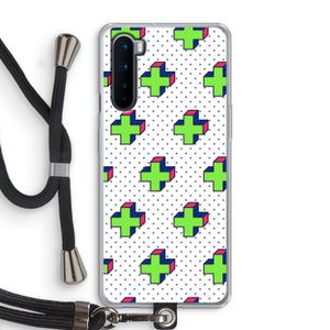 8-bit N°10: OnePlus Nord Transparant Hoesje met koord