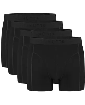 4-Pack Heren Shorts - 32387 - Multipack heren boxershorts - Heren onderbroeken biologisch katoen - herenondergoed - S - Zwart - Onderbroek heren