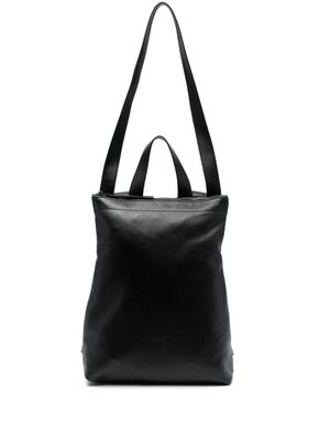 Marsèll sac à dos Bretella en cuir - Noir