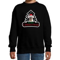 Dieren kersttrui koala zwart kinderen - Foute koalaberen kerstsweater