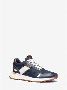 Michael Kors Miles Sneakers Heren Donkerblauw - Maat 44 1/2 - Kleur: Donkerblauw | Soccerfanshop