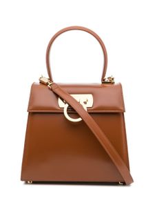 Ferragamo sac à main Iconic - Marron