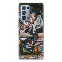 OPPO Reno 6 Pro Plus 5G | Siliconen hoesje | met foto Badges