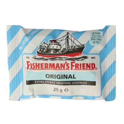 Fisherman's Friend Original suikervrij 25 Gram