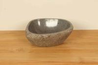 Wasbak riviersteen RS020307, 36x33x15 cm