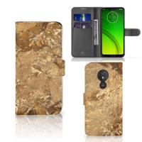 Motorola Moto G7 Power | Bookcase | Marmer Creme