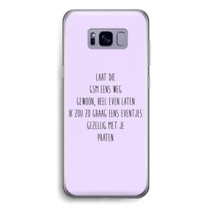 GSM: Samsung Galaxy S8 Plus Transparant Hoesje