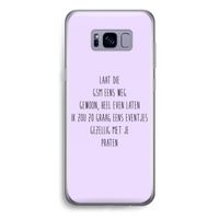 GSM: Samsung Galaxy S8 Plus Transparant Hoesje
