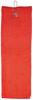 The One Towelling TH1500 Golf Towel - Red - 40 x 50 cm