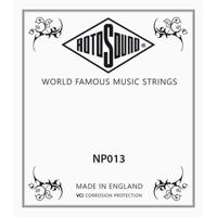 Rotosound NP013 Losse Plain Steel .013 Elektrische / Akoestische Snaar