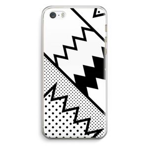 Pop Art #5: iPhone 5 / 5S / SE Transparant Hoesje