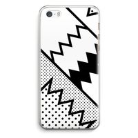 Pop Art #5: iPhone 5 / 5S / SE Transparant Hoesje