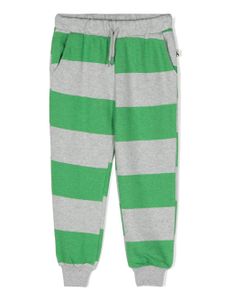 Mini Rodini pantalon de jogging à rayures - Vert