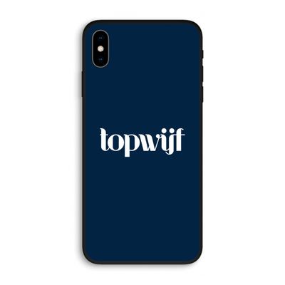 Topwijf Navy: iPhone XS Max Biologisch afbreekbaar hoesje