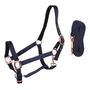 Pagony Monte Carlo halsterset donkerblauw maat:pony