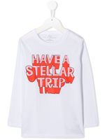 Stella McCartney Kids top Stellar Trip - Blanc