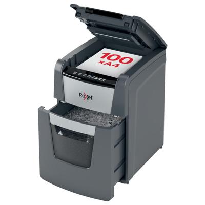 Papierversnipperaar Microsnippers Rexel Optimum Auto+ 100M