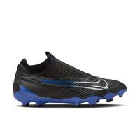 Nike Phantom GX Academy Dynamic Fit Gras / Kunstgras Voetbalschoenen (MG) Zwart Blauw - thumbnail