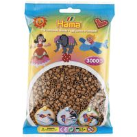 Hama strijkkralenmix - noga bruin (201-76), 3000st.