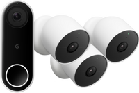 Google Nest Doorbell Wired + Google Nest Cam 3-pack