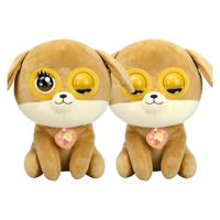 Silverlit winksies karamel puppy interactieve knuffel