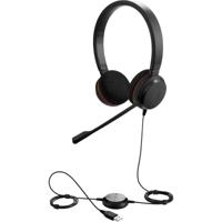 Jabra evolve 20 uc stereo on-ear headset (zwart)