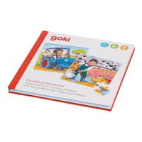 Goki magnetisch legpuzzelboek boerderij, 40st. Goki magnetisch legpuzzelboek boerderij, 40st.