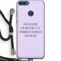 Tequila: Huawei P Smart (2018) Transparant Hoesje met koord