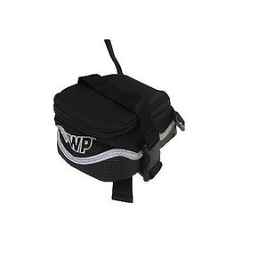 VWP zadeltas klein nylon zwart met riempjes