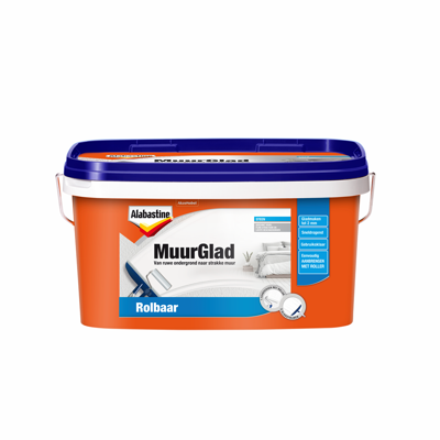 Alabastine Muurglad Rolbaar | 10 L - 5096001