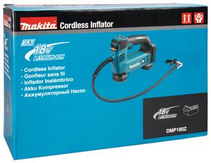 Makita DMP180Z luchtcompressor 12 l/min Batterij/Accu