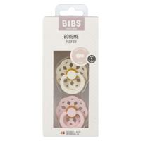 Bibs 1 Fopspeen Boheme Duo Ivory&blossom