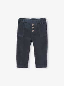 Corduroy babybroek antraciet