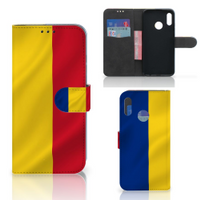 Honor 10 Lite Bookstyle Case Roemenië - thumbnail