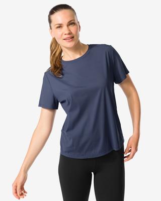 HEMA Damessportshirt donkerblauw (donkerblauw)
