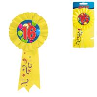 Folat rozet 16 jaar 8 cm | 48 stuks